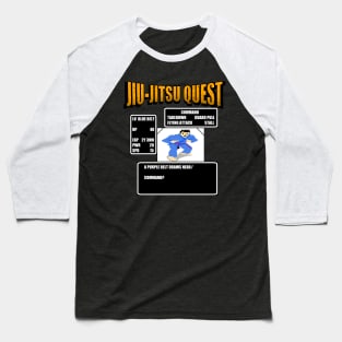 Jiu Jitsu Quest BJJ MMA Retro gaming shirt Baseball T-Shirt